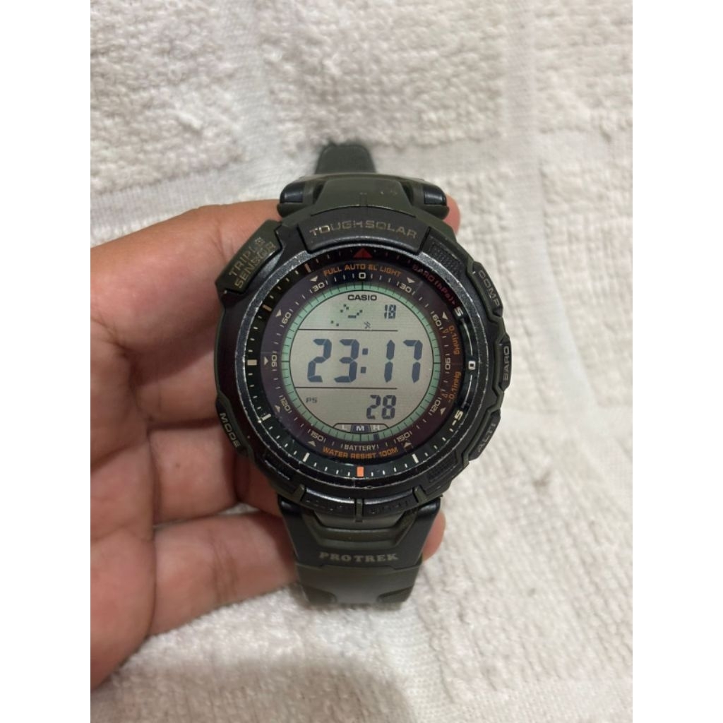 Casio ProTrek PRG-110 Tough Solar Triple Sensor