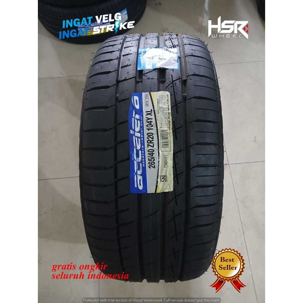 Jual Ban Lokal Terbaik dan Terjangkau 265 40 R20 Accelera