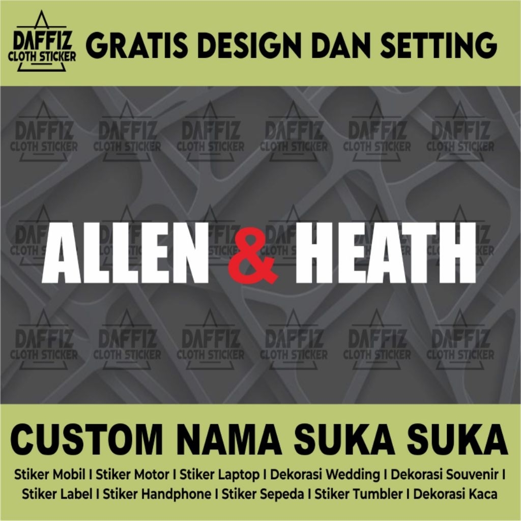 

STIKER ALLEN & HEATH