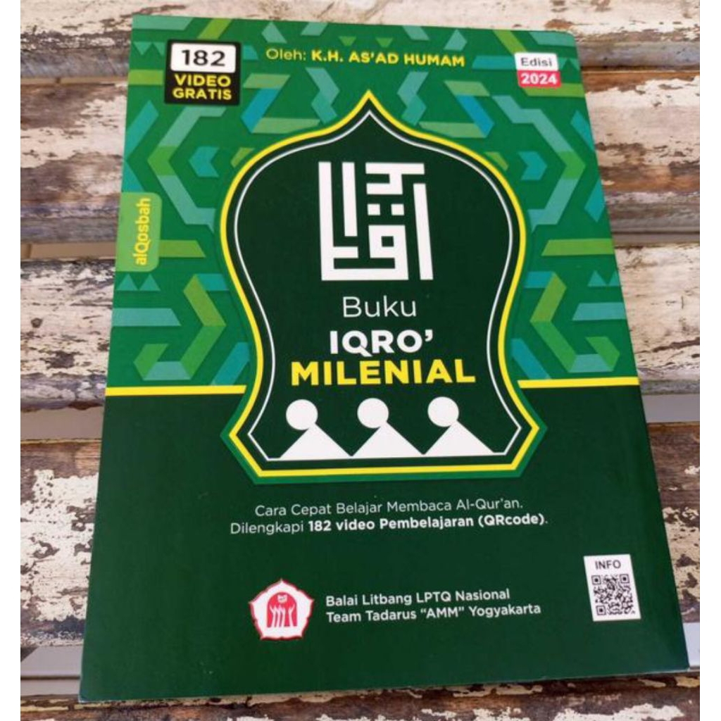 IQRO QR code Edisi Milenial 2024 ( Tanpa Latin