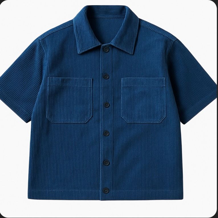 Kemeja Workshirt Corduroy Stylish BigSize
