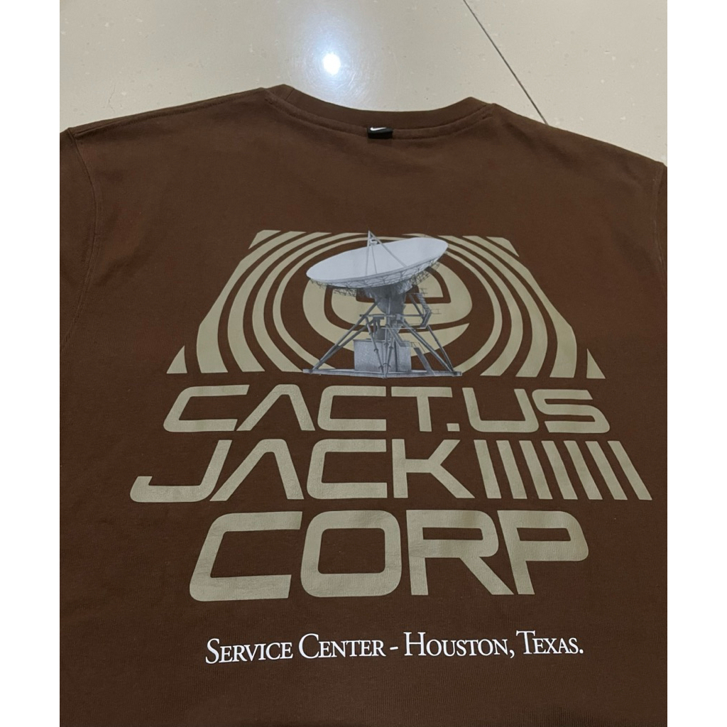 Tshirt Kaos Nike X Travis Scott Cactus Jack Original