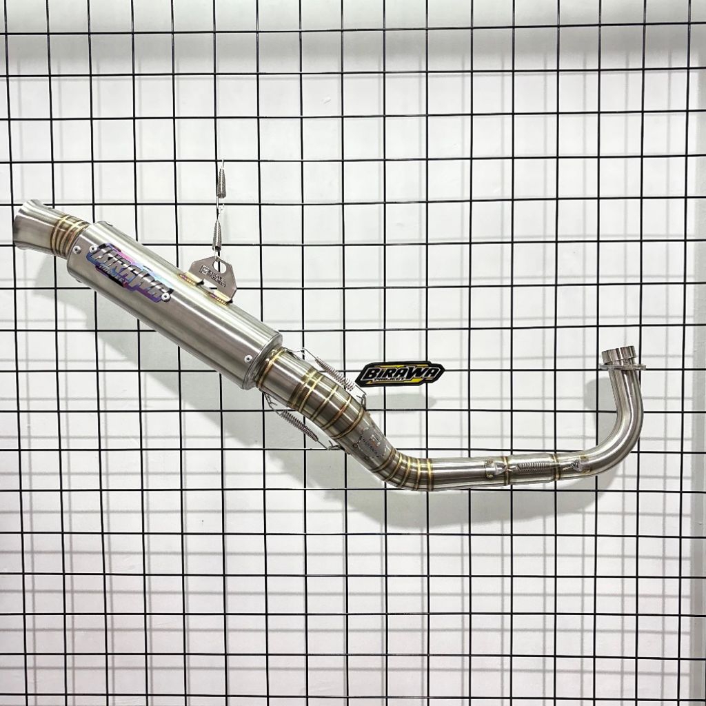knalpot mio 180-200cc ex tengah/ex samping Original Birawa oroject