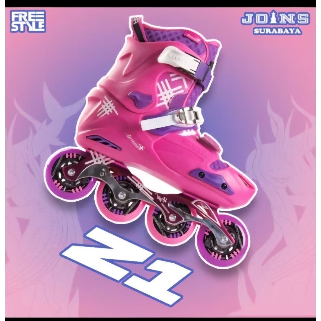 SEPATU RODA ANAK INLINE SKATE FREESTYLE Z1 (36-38) -SECOND