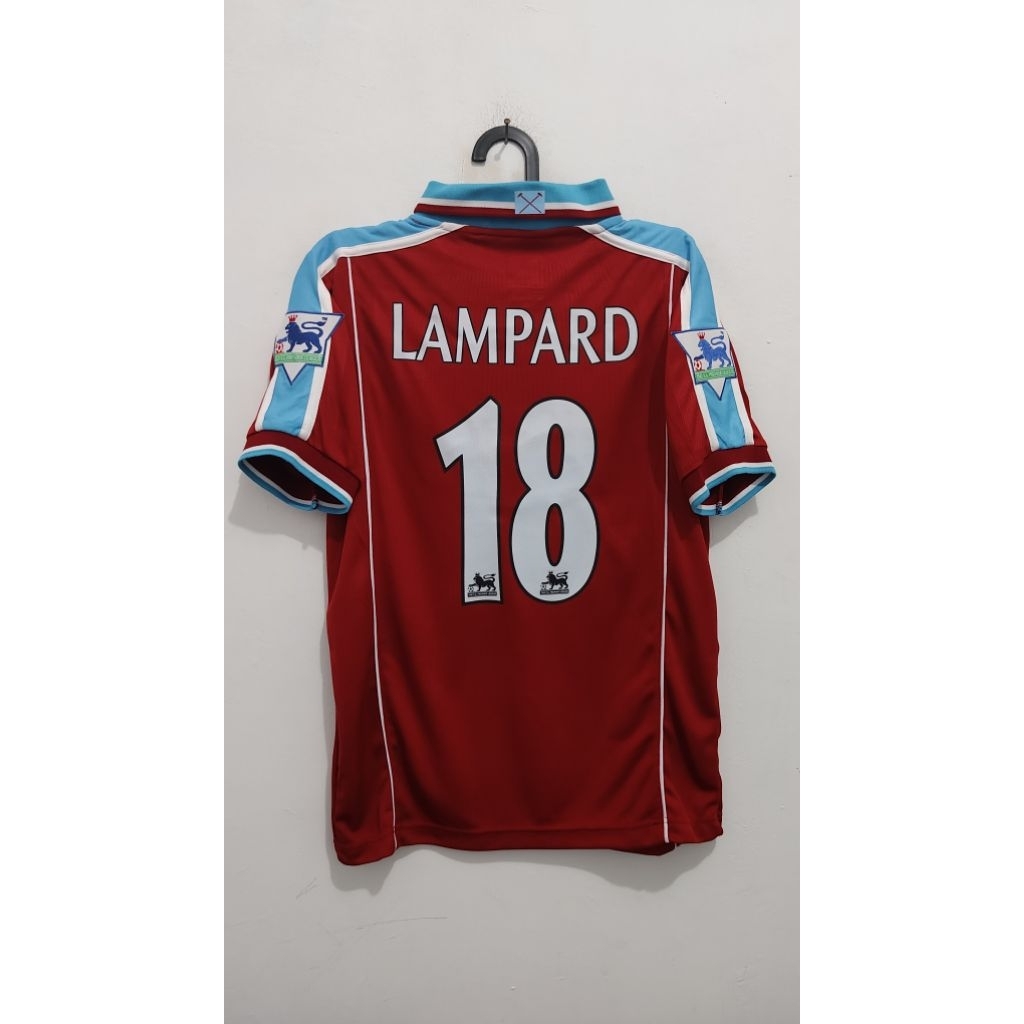 jersey retro west ham Lampard size m