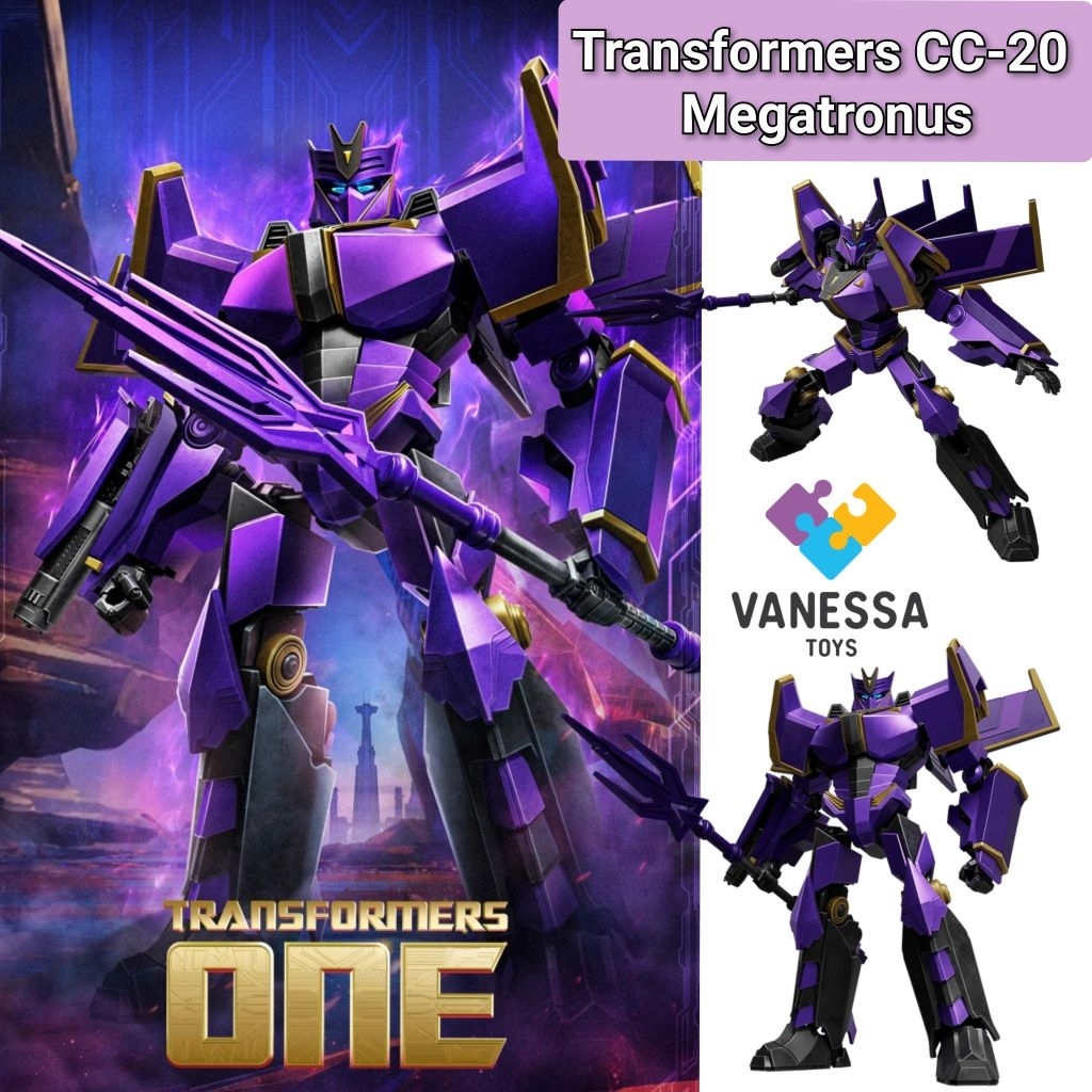 Action Figure Blokees Transformers One Movie Megatronus Classic Class 20 Decepticons