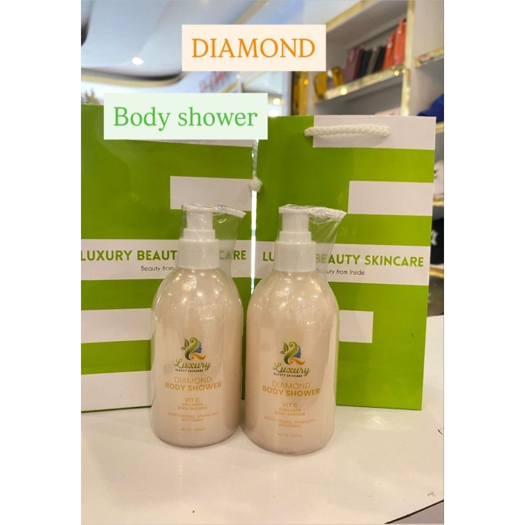 BODY SHOWER DIAMOND LUXURY BEAUTY SKINCARE