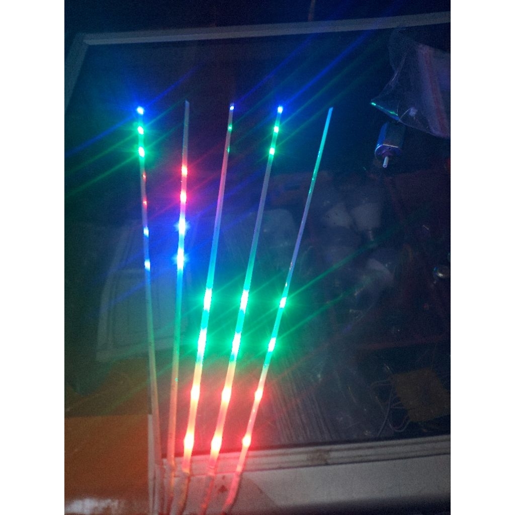 LED RGB 9v ~ 12V kedip kedip panjang 30Cm