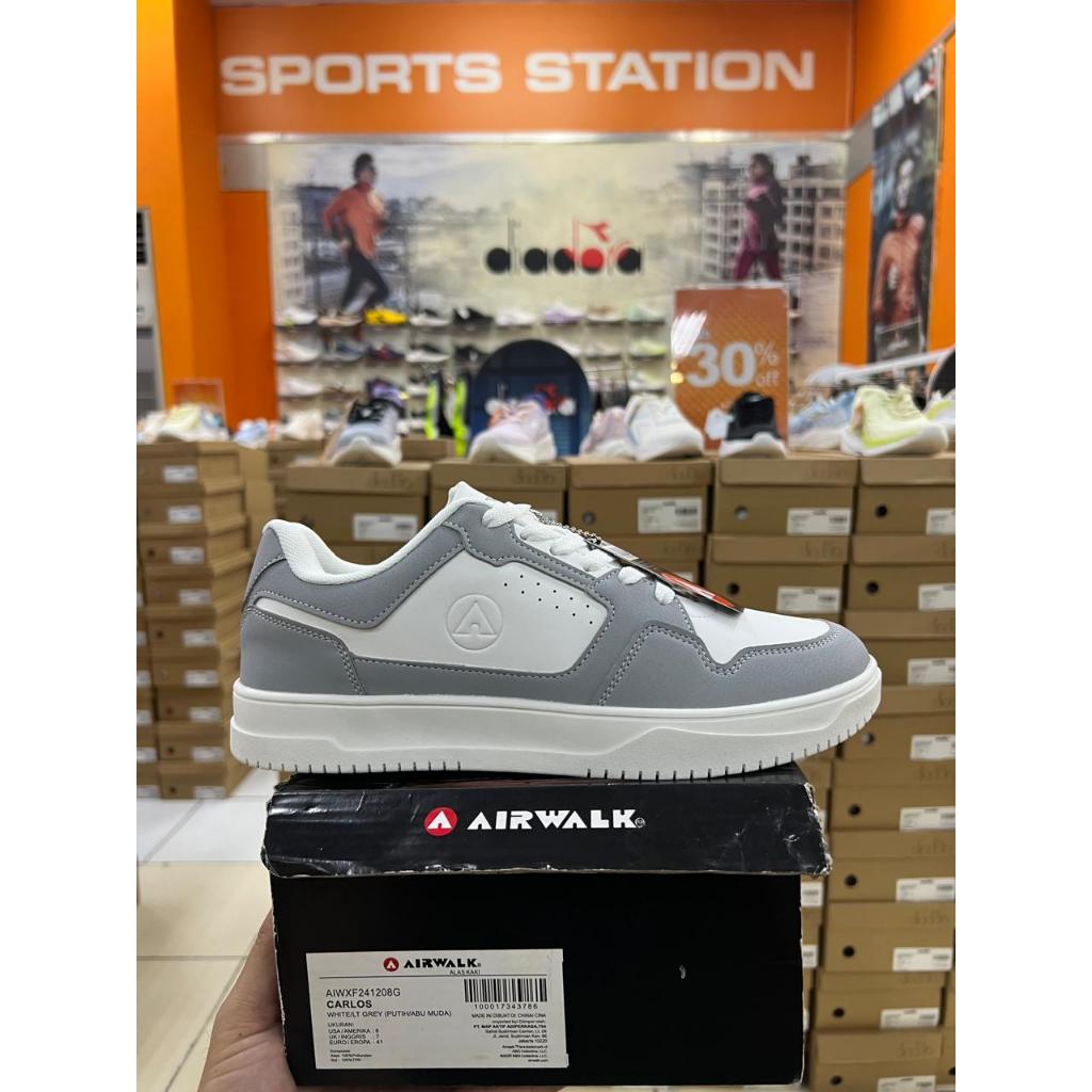 Airwalk Carlos White/Lt.Grey Men Shoes Original