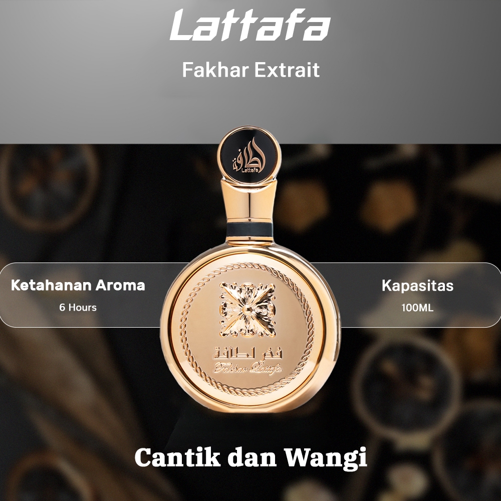 Lattafa Fakhar Extrait Parfum 100ML, Lattafa Fakhar Extrait Eau de Parfum Spray, Lattafa Fakhar Extr