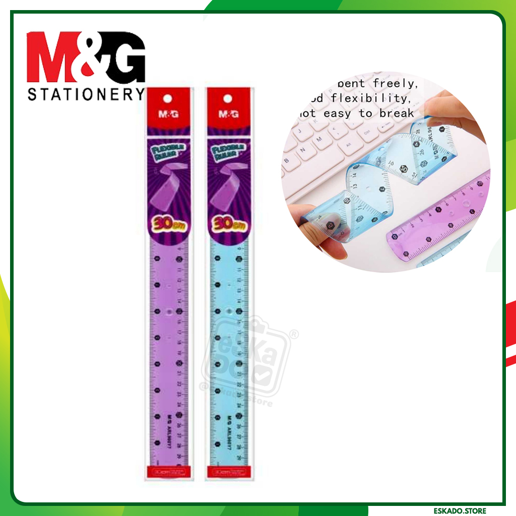 

Penggaris Plastik Fleksibel M&G ARL 960Y / M&G Flexible Ruler