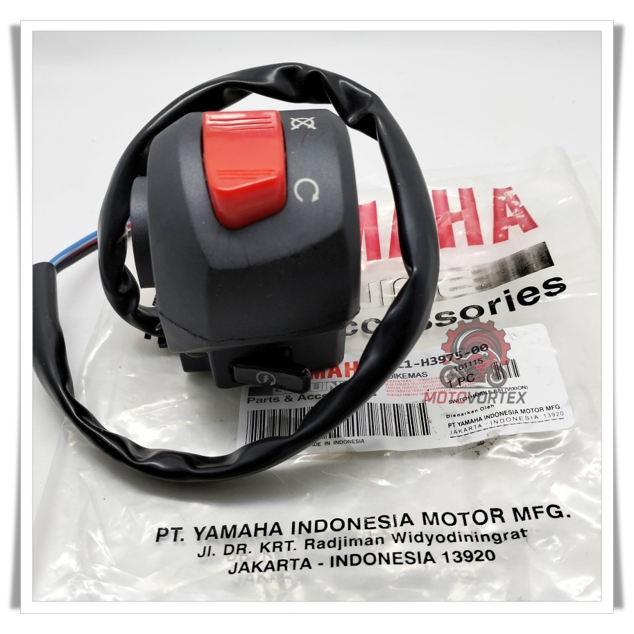 SAKLAR KANAN VIXION 3C1 LEXI / NMAX / CBR / MEGAPRO / TIGER / SAKLAR ON OFF / SAKLAR SEN VIXION NEW