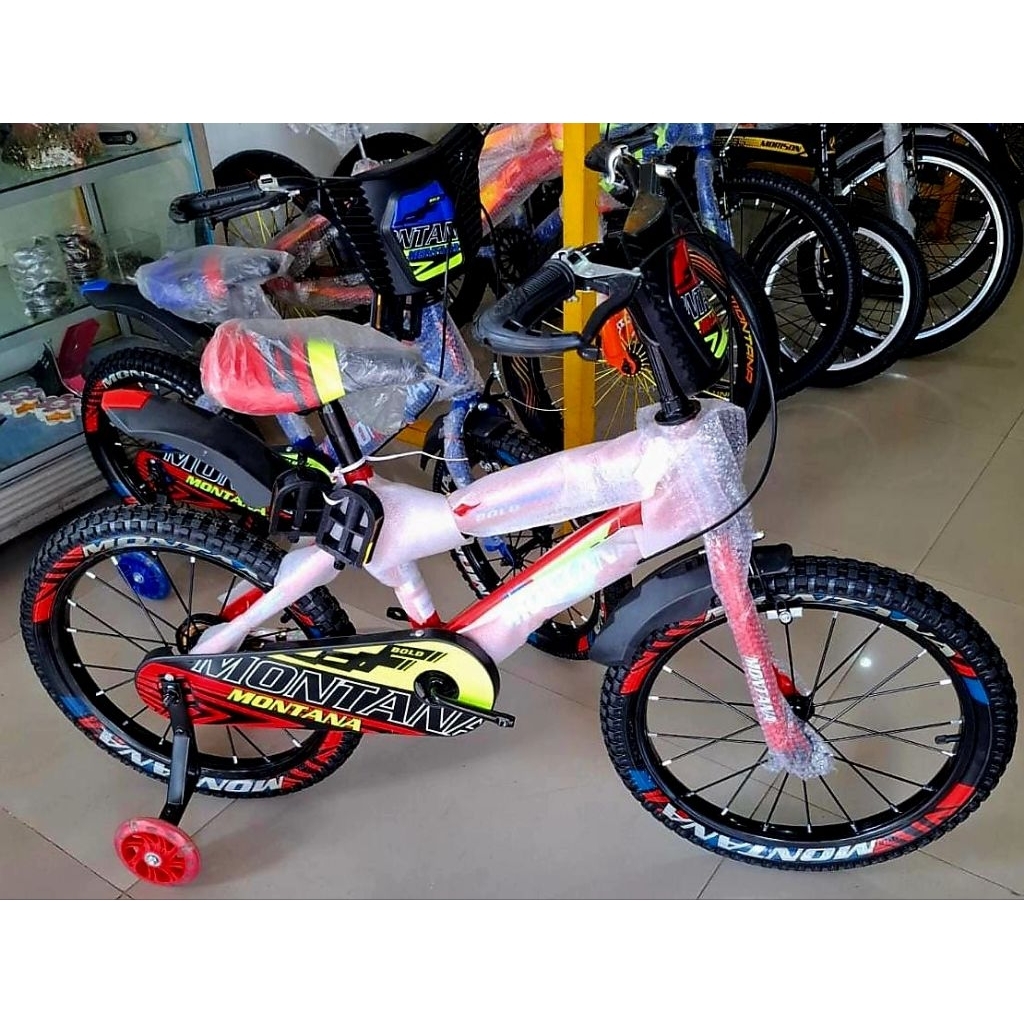 Sepeda BMX 18 Inch MONTANA ( JARI-JARI MOTOR )
