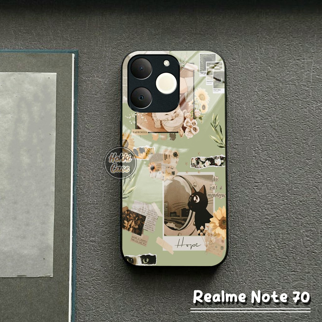 Softcase Realme Note 70 - Case Glass Realme Note 70 - Casing Hp Realme Note 70 - Silicon For Realme 