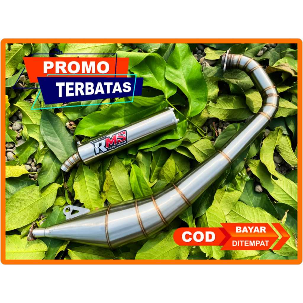 Knalpot Suzuki RK COOL Standar Racing full stainless