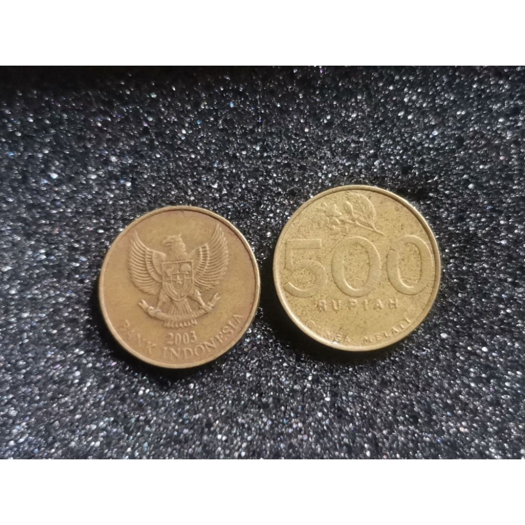 UANG KOIN 500 KUNING