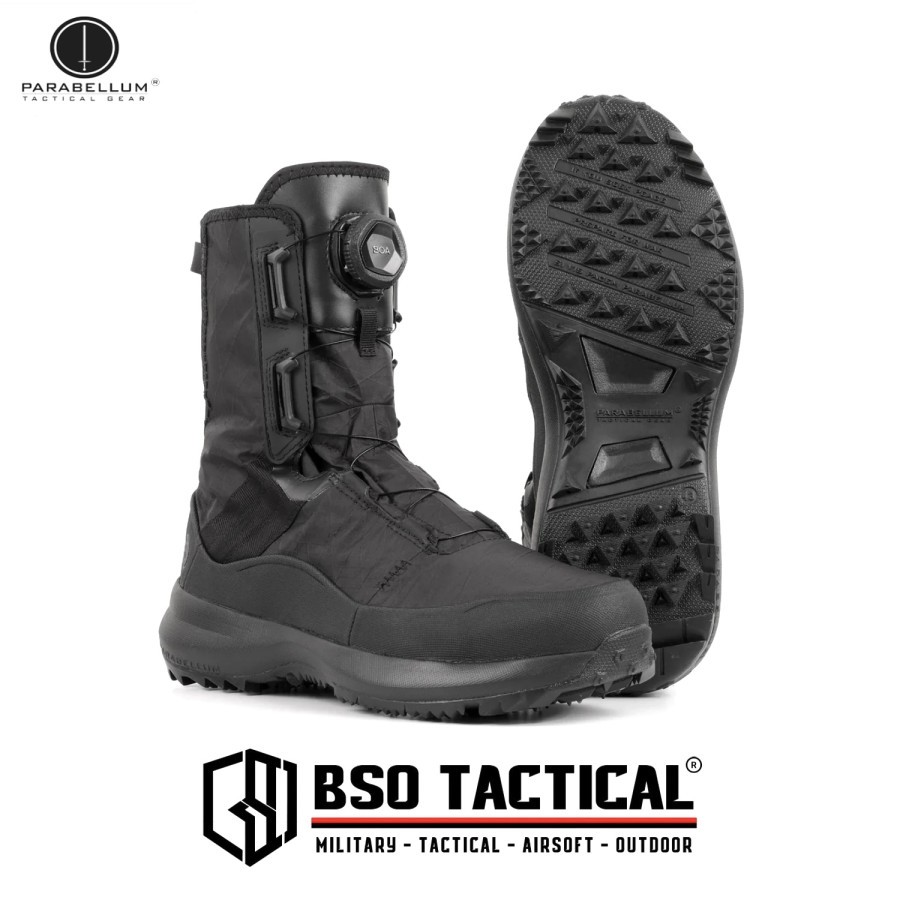 Sepatu Tactical Parabellum Slick Xpac BOA 8" Outdoor Boots