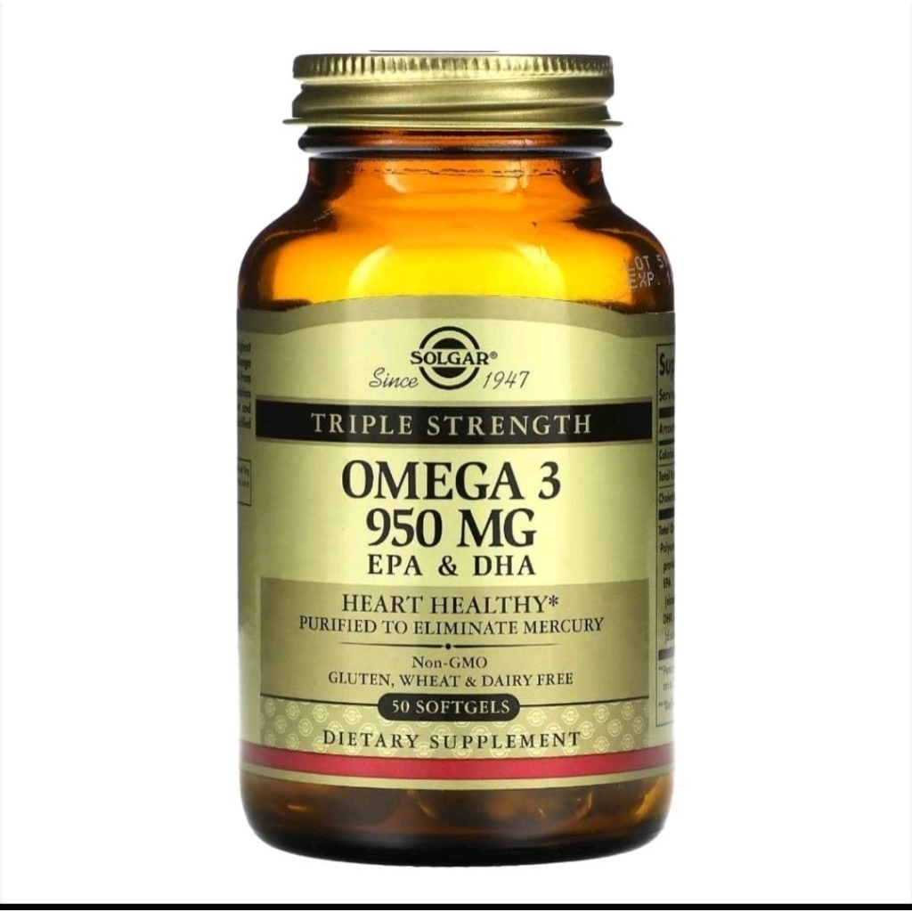 solgar omega 3 950 mg epa dha 50.softgel