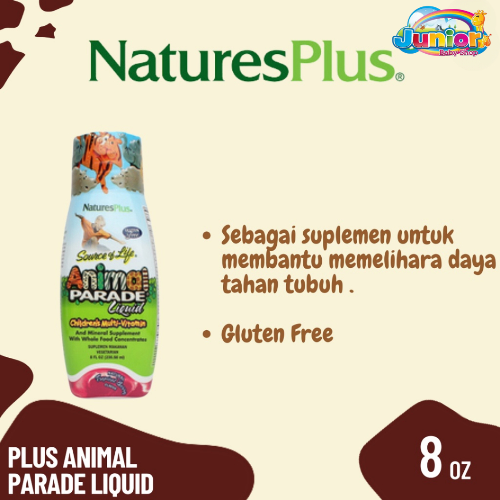 Natures Plus Animal Parade Liquid 8oz