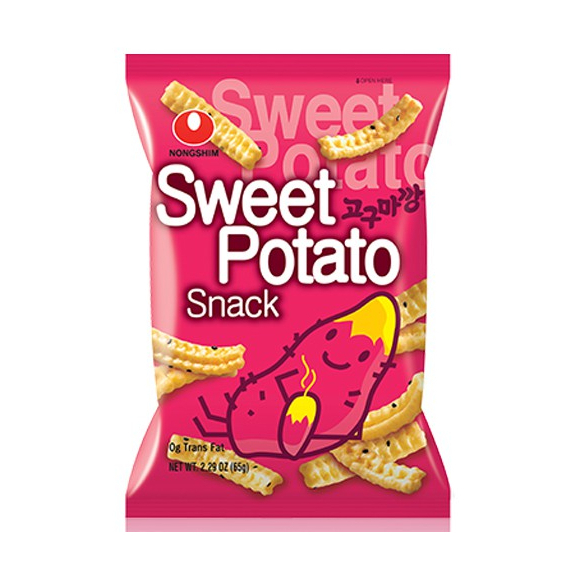 

Nongshim Sweet Potato Snack / Cemilan Korea Rasa Ubi 55 Gr