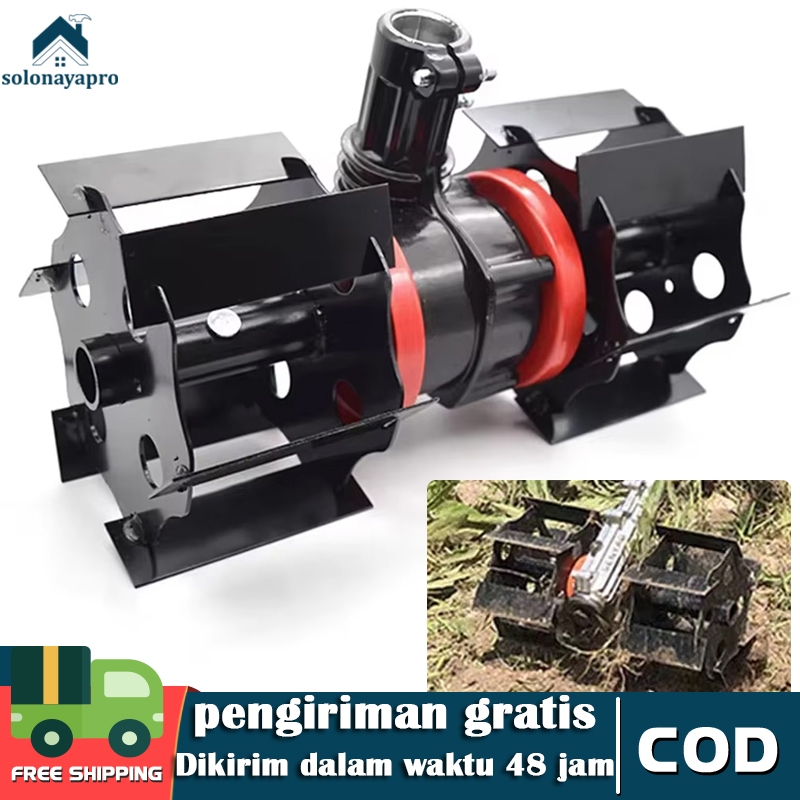 Alat Penggembur Tanah Mesin Potong Rumput Cakar Cangkul Lurus Sekop TILLING HEAD 26/9