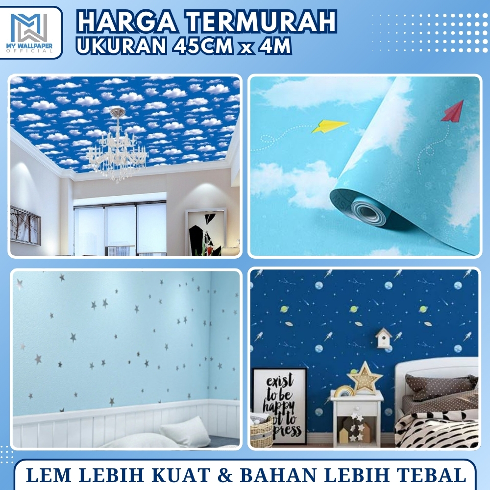 Wallpaper Dinding Awan Wallpaper Awan Walpaper Awan Wallpaper Langit Walstiker Dinding Wallpaper Wal