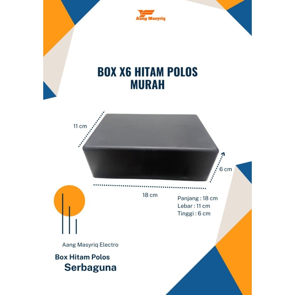 Box Plastik Tebal Multifungsi Serbaguna x6