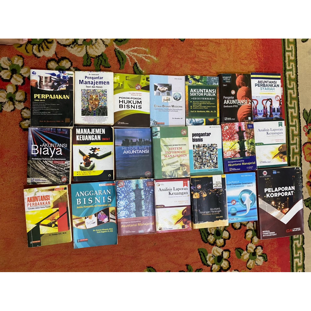 Preloved Buku-Buku Akuntansi
