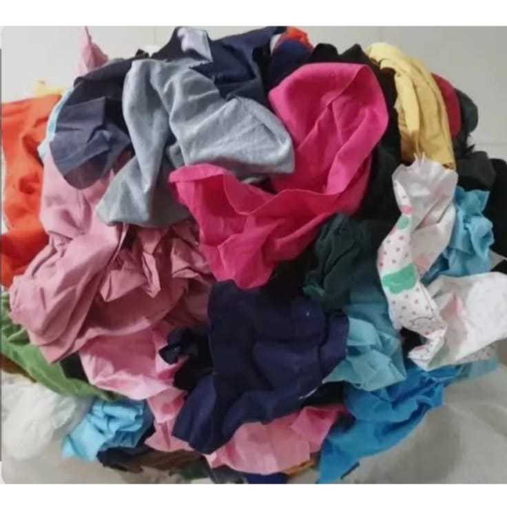 kain perca potongan bahan kaos untuk kerajinan tangan kiloan termurah model panjang