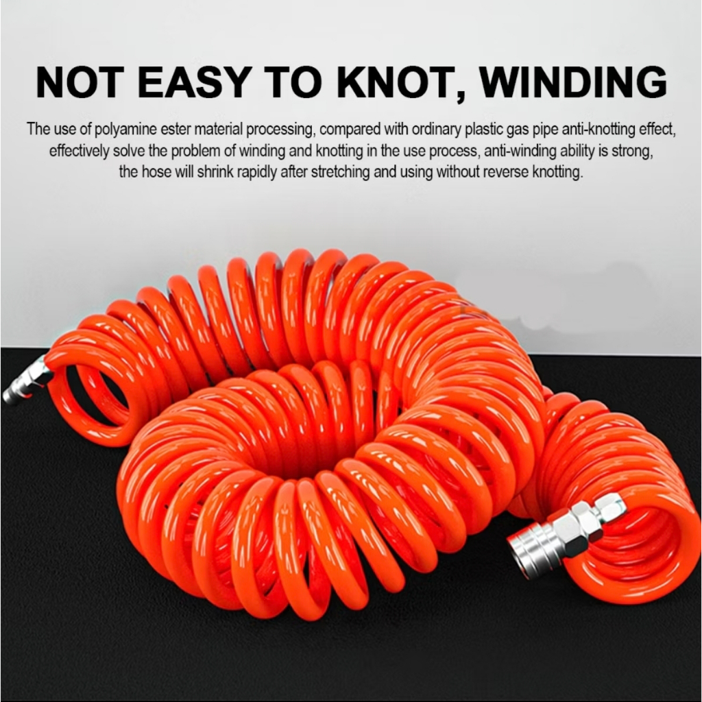 Selang Kompresor Spiral PE JLD Selang Kompresor Angin