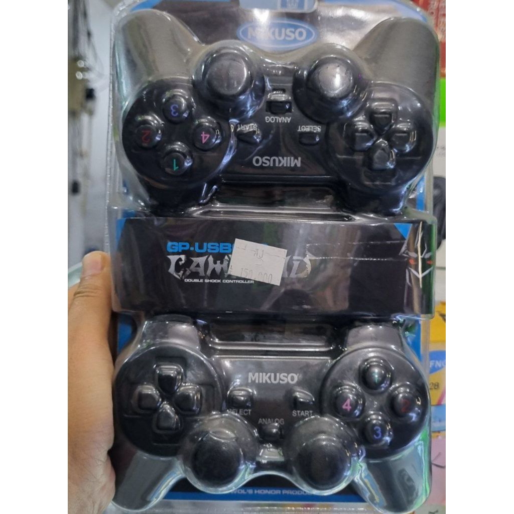 Stik PS Stick Gamepad Stik game PS 3 USB dual gamers Dual stik PC Laptop komputer