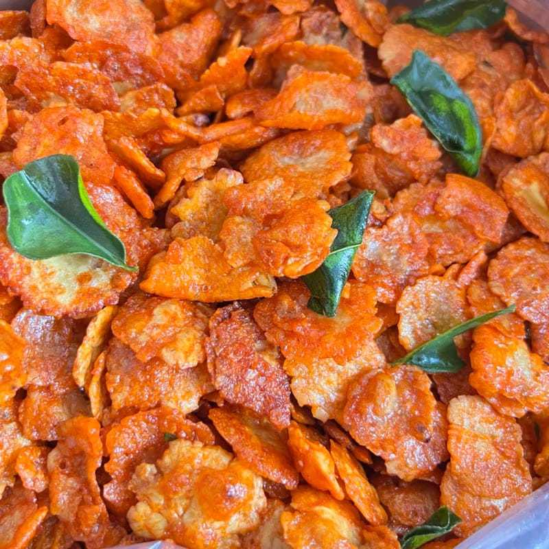 EMPING MELINJO PEDAS MANIS DAUN JERUK / EMPING MELINJO PEDAS MANIS