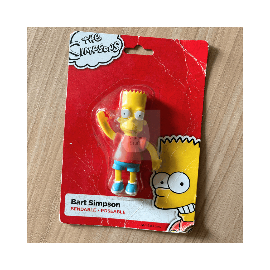 The Simpsons Bart Simpson Bendable Poseable Action Figure