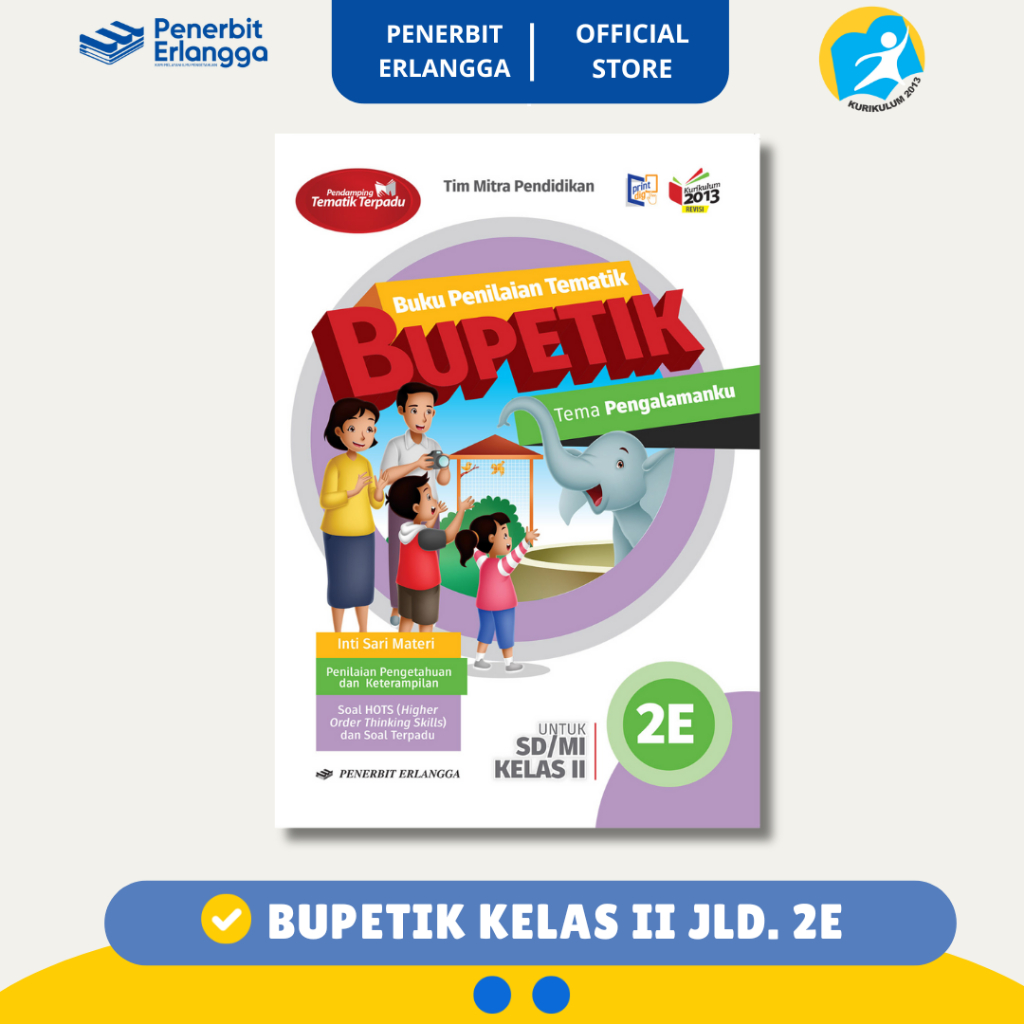 [Erlangga Official] Bupetik Kelas 2E - Kurikulum 2013 Revisi