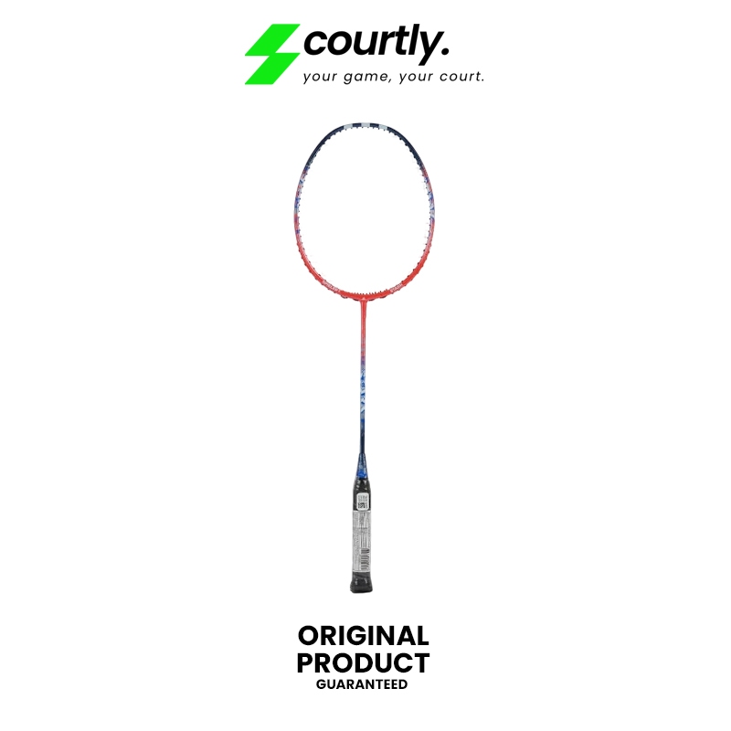 Raket Badminton Bulutangkis / Badminton Adidas Spieler E Stark - Orange Blue (Max Tension 30 lbs)