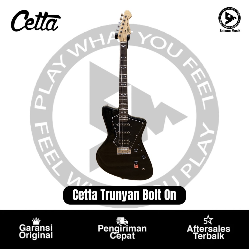 Gitar Elektrik Cetta Trunyan Bolt On Series Original Varian Warna