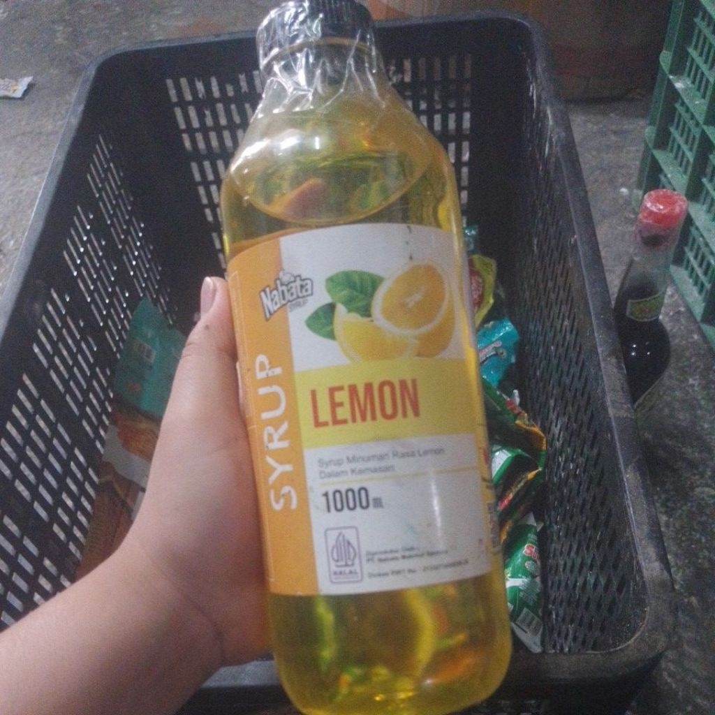 

Syrup Nabata rasa lemon exp.300726