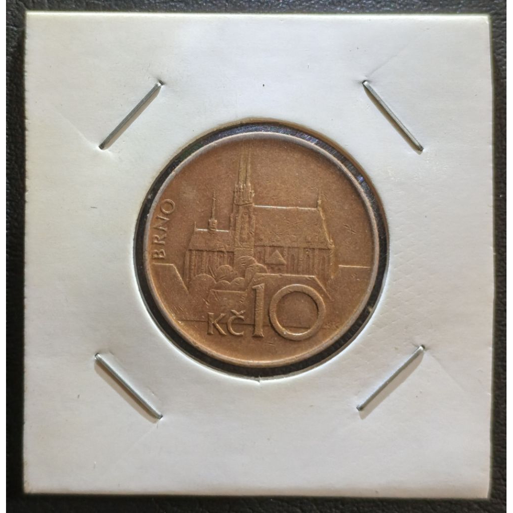 Koin Asing Czech 10 Korun