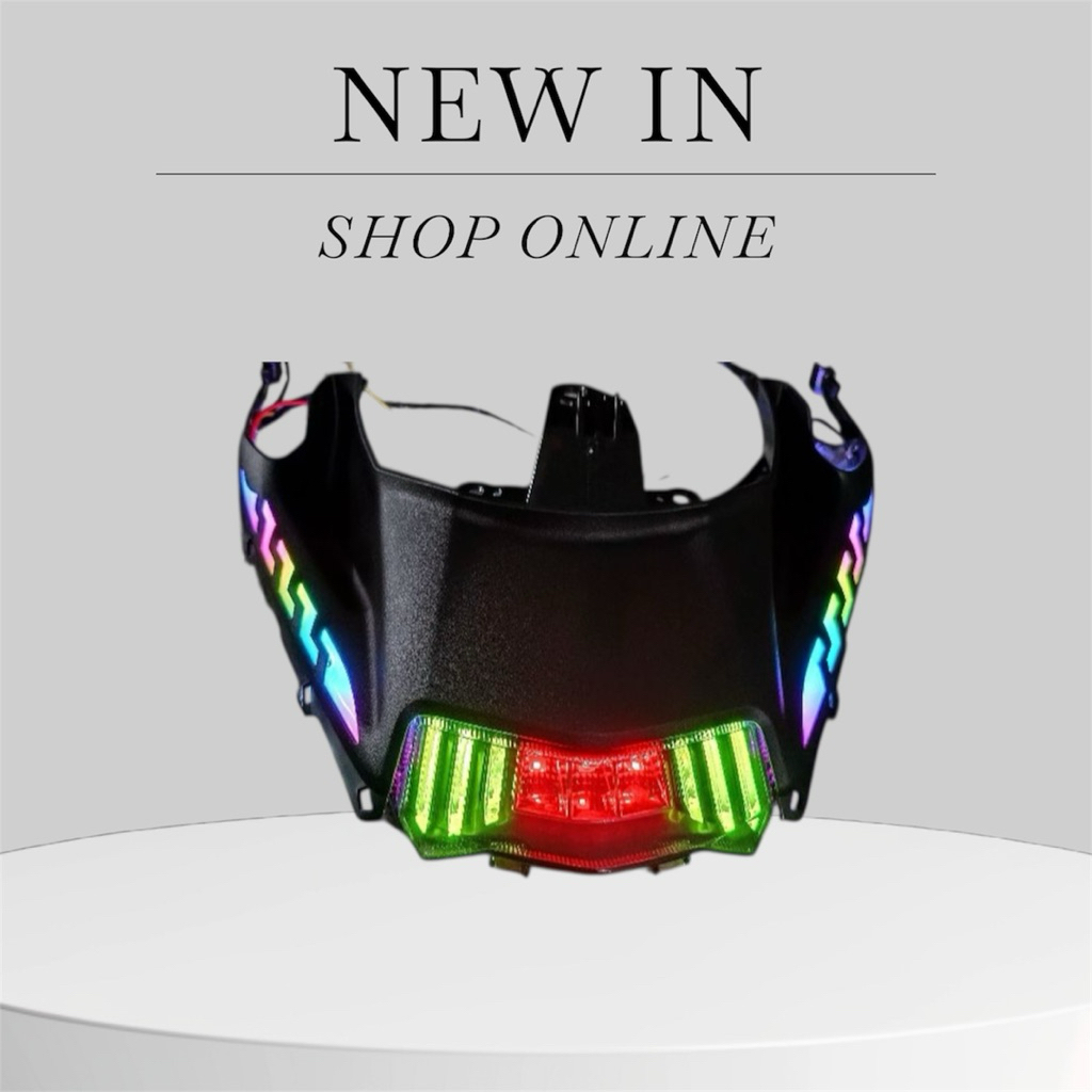 STOPLAMP RGB PLUS LAMPU UNDERTAIL RGB AEROX NEW CONNECTED 2021-2024