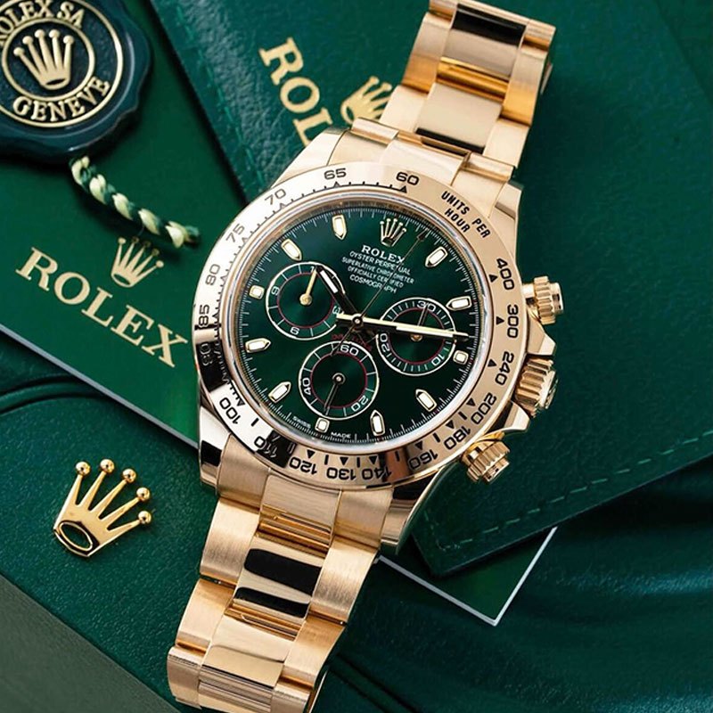 【100% ASLI Rolex Daytona】 Jam tangan Rolex pria Cosmograph Daytona M116508-0013 40mm Jam tangan otom