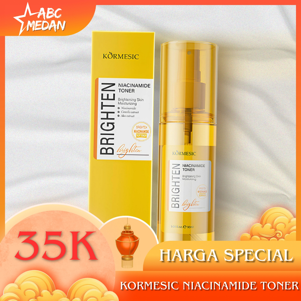 [100% ORI] [BPOM] Kormesic Niacinamide Toner Spray | Toner Wajah Pencerah & Penyegar untuk Kulit Cer