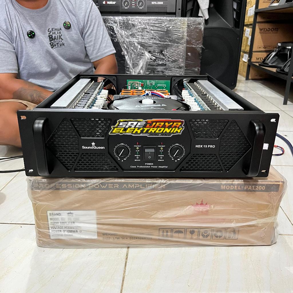 Power Amplifier Soundqueen HDX 15Pro / Soundqueen HDX-15 Pro