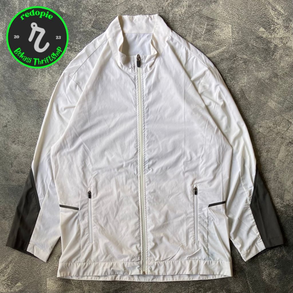 Jaket Running Putih