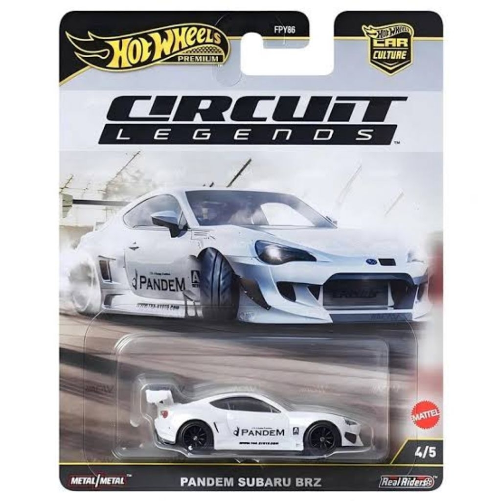 Hot Wheels Premium Circuit Legends Pandem Subaru BRZ