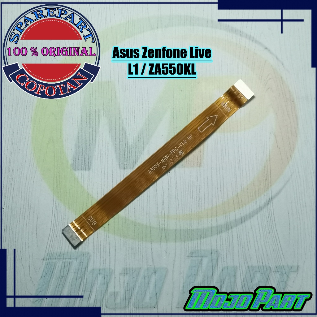 Asus Zenfone Live L1 - ZA550KL Fleksibel Flexible Penghubung Mesin UI board Original Copotan