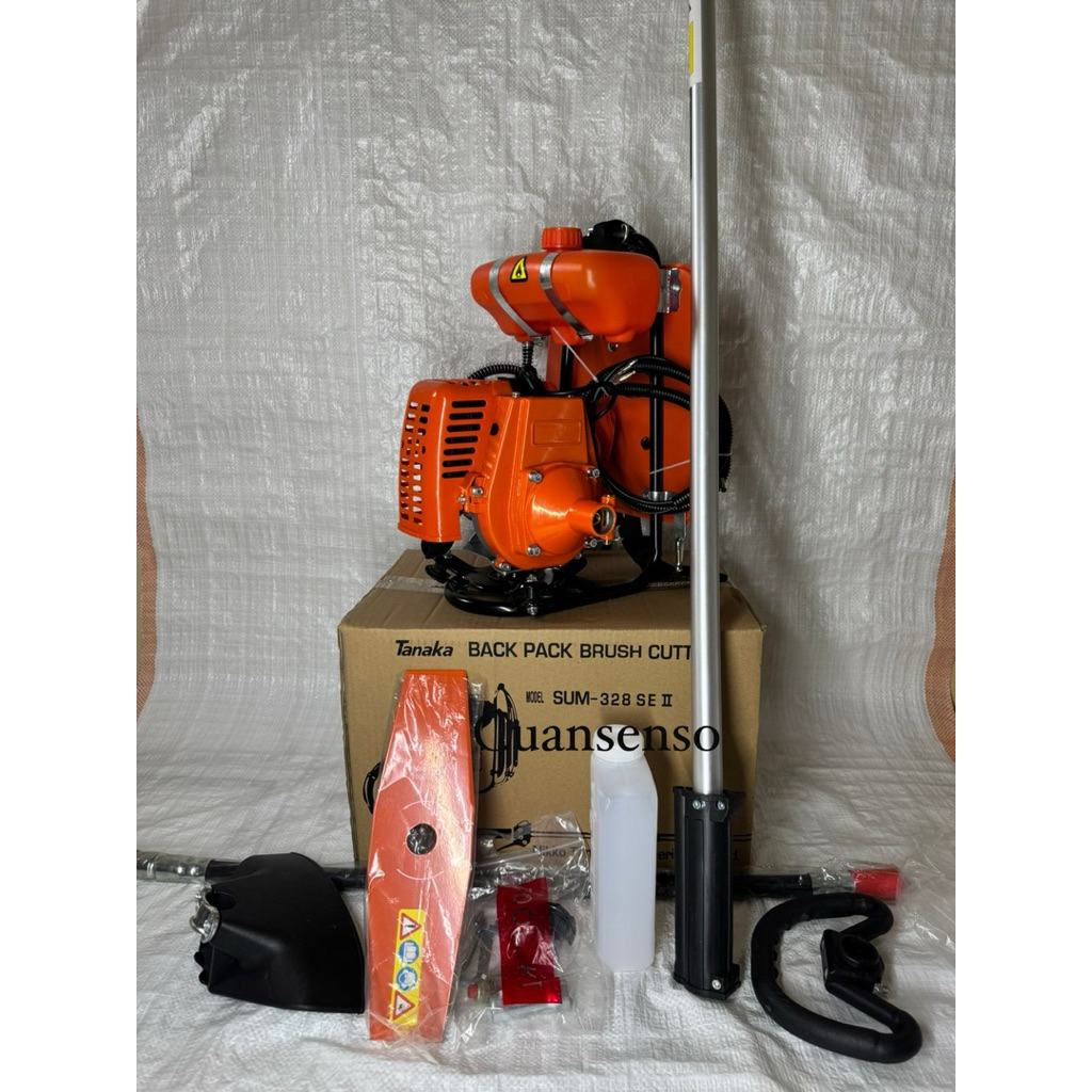 MURAH MESIN POTONG RUMPUT TANAKA 328 TANAKA ORIGINAL BRUSH CUTTER TANAKA 328 MADE IN JAPAN FULLSET S