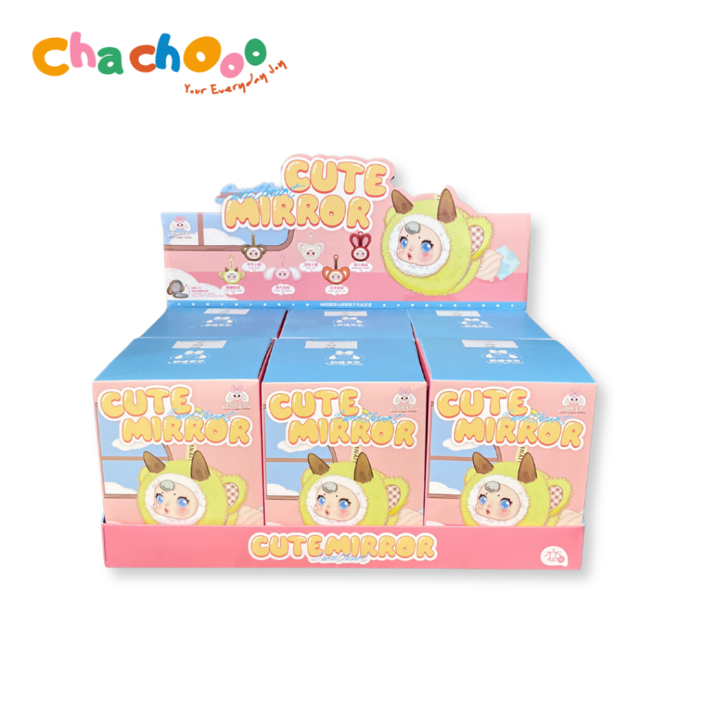 BLINDBOX MM SUGAR BABY CUTIE MIRROR - Plushie Mirror Random Koleksi Lucu Cute