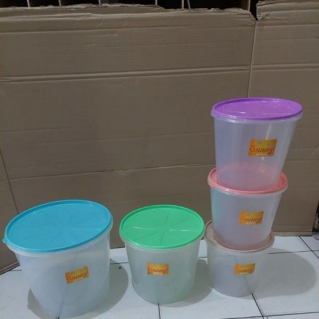 Toples plastik sealware 5/10/16 liter tutup rapat