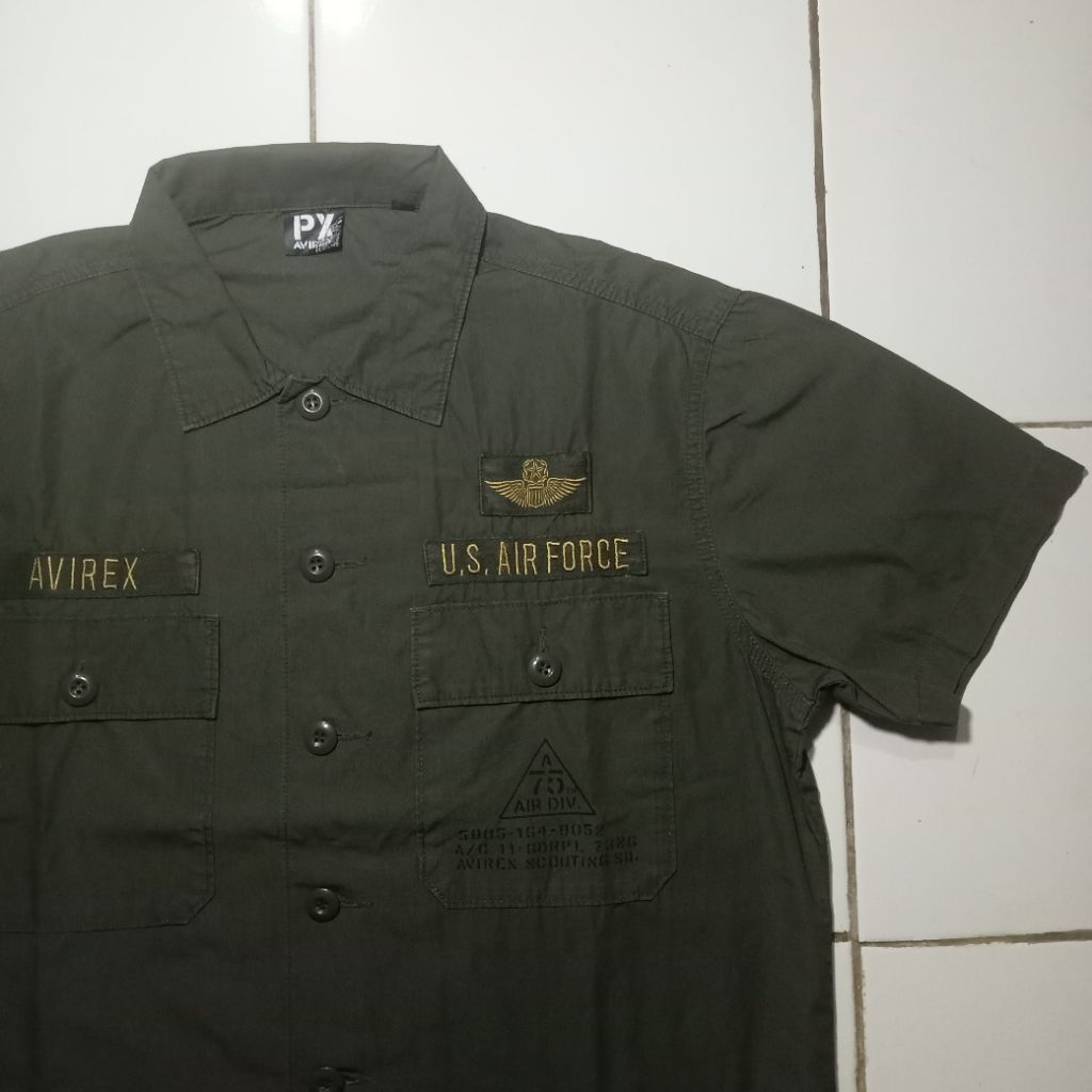 KEMEJA WORKSHIRT AVIREX