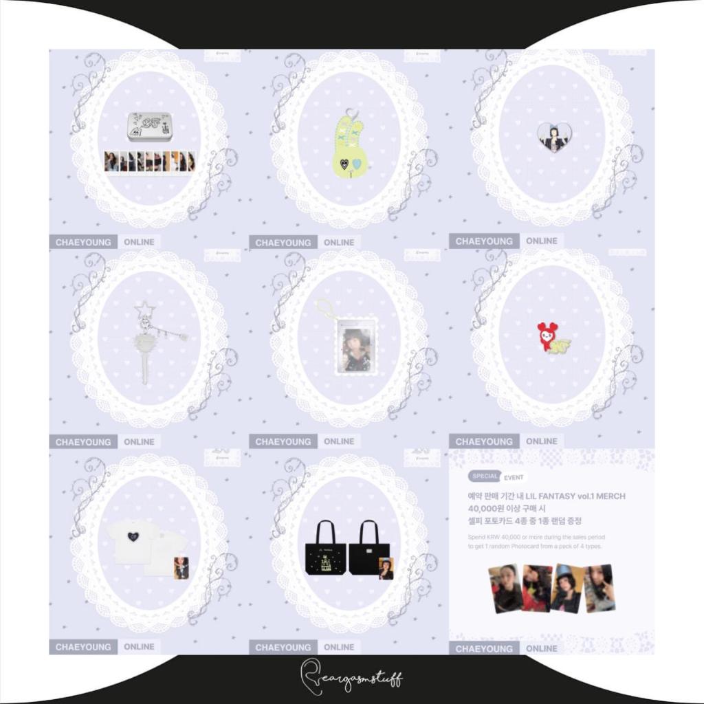 CHAEYOUNG TWICE LIL FANTASY VOL 1 OFFICIAL MERCHANDISE / MERCH / MD